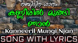 കണ്ണീരിൽ മുങ്ങി ഞാൻ  Kanneeril Mungi Njan Song Lyrics umarmuktharfamily [upl. by Ellednahc656]