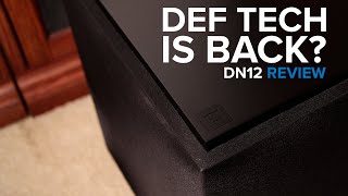 The Definitive Technology DN12 SUPRISED ME  DN12 Subwoofer Review [upl. by Aicenek67]