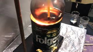 Calorimetry of a Cheeto  Determine the Calories per gram [upl. by Kahl106]