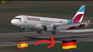 Palma de Mallorca PMI  Erfurt ERF A320214 Eurowings [upl. by Ripleigh]