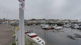 Anstruther Harbour on 20210825 at 1015 in VR180 [upl. by Gnet935]