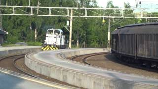 Hønefoss railway station Norway [upl. by Ahseei177]