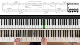 Beethoven Für Elise Lettre à Elise piano tutorial 3 Final [upl. by Aicila]