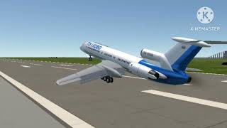 Pulkovo Aviation Enterprises Flight 612 Crash Animation [upl. by Dixie]