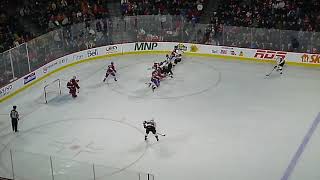 Brandon Gignac of the Laval Rocket scores vs the Belleville Senators 11924 [upl. by Rovaert]