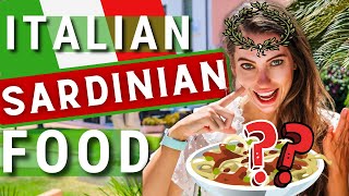 TOP 10 ITALIAN SARDINIAN FOOD Going to Sardinia Local Italian  Sardinian Food to Try [upl. by Devon]