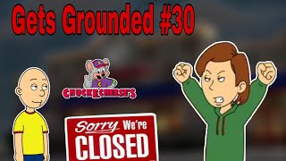 Caillou Does The 24 Hour Challenge At Chucke CheesesGrounded [upl. by Yentrac]