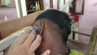 two side hair cutting trending haircutt menshaircut amarjeet085 barber youtubeshort sart [upl. by Nivlek]