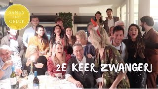 2e keer zwanger Zo vertelden we het aan familie  Sanny zoekt Geluk [upl. by Porter117]