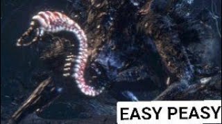 Bloodborne Boss  Headless Bloodletting Beast EASY PEASY [upl. by Anauj]