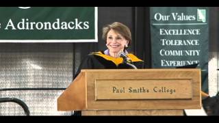 Paul Smiths College  2012 Commencement address by Joan Weill [upl. by Maximilianus]