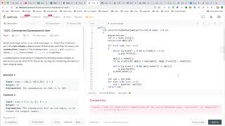 【每日一题】1425 Constrained Subsequence Sum 592020 [upl. by Elysha]