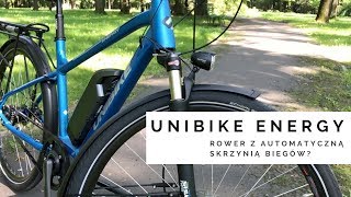 Rower z automatyczną skrzynią biegów Unibike Energy z Shimano STEPS i Alfine Di2 [upl. by Checani]