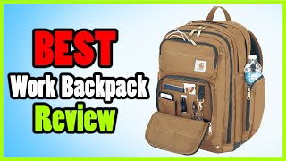 Carhartt Legacy Deluxe Work Backpack REVIEW [upl. by Clauddetta]