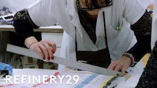 How a Dior Dress is Made  Visionaire  Refinery29 [upl. by Nallek]