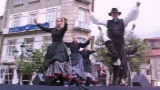 Galician traditional folk dance Muiñeira de Romariz [upl. by Sirromaj]