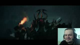 Harald Hammerstorm Trailer REACTION Total War WARHAMMER III [upl. by Blatman]