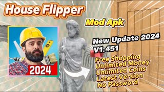 House Flipper v1451 Mod Apk Unlimited Money Unlimited Cash New Update 2024 [upl. by Nhojleahcim]