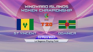 Windward Island Womens Championship T20 Match 3  Dominica vs St Vincent [upl. by Stallworth]