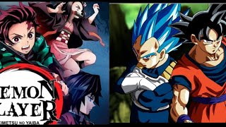 Demon Slayer reacciona a Dragon Ball Super parte 1 [upl. by Stelu182]