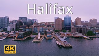 Halifax  Canada 🇨🇦  4K Drone Footage [upl. by Einnad]