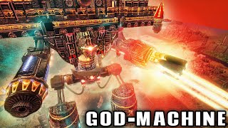 IMPERATORCLASS TITAN in action  The Crucible Mod Warhammer 40K Dawn of War Soulstorm [upl. by Keil922]