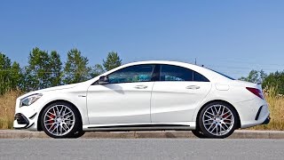 The 2017 Mercedes CLA45 AMG is The Fastest 4Cylinder Car [upl. by Gnehs]