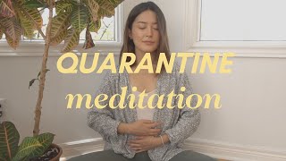 ASMR Guided Quarantine Meditation for Anxiety and Relaxation [upl. by Ozkum]