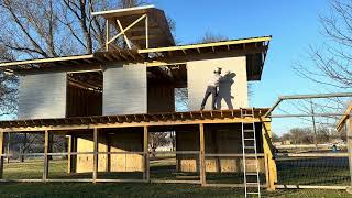 Sheathing on the second floor [upl. by Yanaton212]