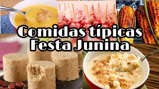 30 IDÉIAS DE COMIDAS PARA FESTA JUNINA [upl. by Collar531]