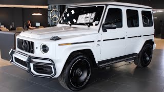 2022 AMG G 63 SUV — SOUND Exterior and Interior — G Manufaktur Moonlight White Magno [upl. by O'Gowan95]