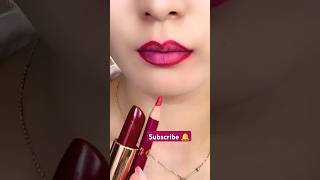 Pencil Lipstick Dark Red Shades😍✏️Glitter Lip Balmshorts100 viral zeemusiccompany MrBeast [upl. by Slotnick]