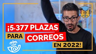 ¡Consigue una de las 5377 plazas de Correos en 2022✌️ [upl. by Lotty]