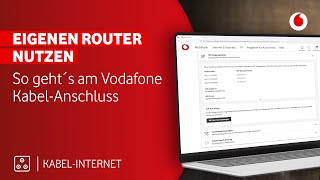 Vodafone KabelAnschluss Deinen eigenen Router anschließen  SIPZugangsdaten [upl. by Anjela]