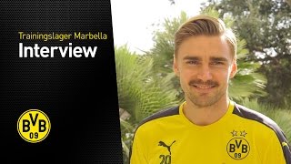 Marcel Schmelzer im Interview  Trainingslager Marbella 2017 [upl. by Blackington]