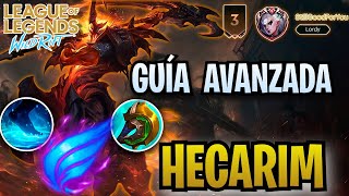 ¡LA MEJOR GUÍA DE HECARIM PARA WILD RIFT  GUÍA AVANZADA DE HECARIM [upl. by Obeded746]