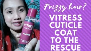 Vitress cuticle hair classic for frizzy hair  unboxing products [upl. by Llewen]