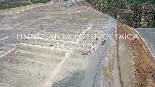 Construcción de la planta solar de Atalaya Riotinto [upl. by Vinna]