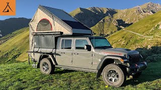 Light Weight Overland Truck Camper  Harker Outdoors [upl. by Assinna918]