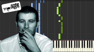 Arctic Monkeys  Mardy Bum Piano Tutorial Synthesia [upl. by Acemaj]