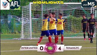 INTER UNITED 0 VS 4TENANG FC  FULL HIGHLIGHTS  25 JUN 23  SUPER SUNDAY  Liga M5 KK SABAH [upl. by Enayd]