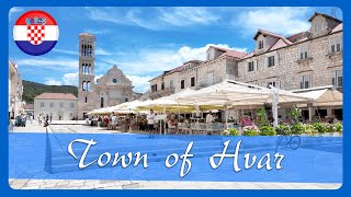 Town of Hvar  Video Tour 🌴 Hvar Island 🌞 4K 60fps [upl. by Norb]