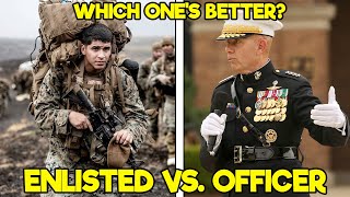 Enlisted vs Officers in the US Military What’s the difference [upl. by Dahsra]