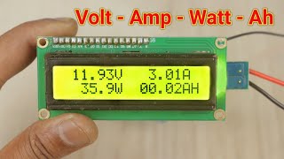 Simple Arduino Energy Meter  Volt Amp meter 20 Amp [upl. by Harutak]