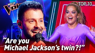 PHENOMENAL MICHAEL JACKSON covers on The Voice  Top 10 [upl. by O'Brien]