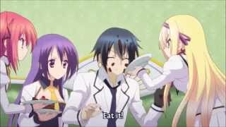 Seirei Tsukai no Blade Dance  cake in his face 4 hit combo [upl. by Oyam]