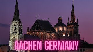 Aachen City Center  Walkthrough [upl. by Atteras]