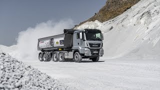 MAN TGS 33500 Tipper Truck 2019 Exterior Interior SlideShow [upl. by Humphrey]