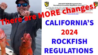 2024 California Rockfish Regulations [upl. by Ilak415]