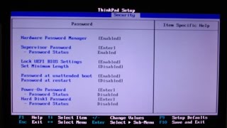 How to unlock BIOS Supervisor Password from Lenovo Thinkpad Laptop no damage to laptop [upl. by Jeanelle]